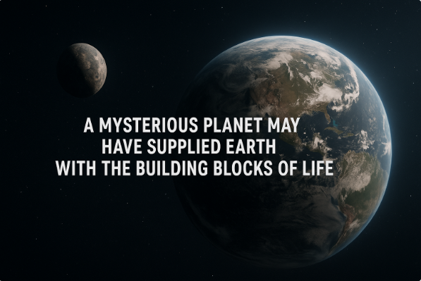 A Mysterious Planet May Have Supplied Earth with the Building Blocks of Life